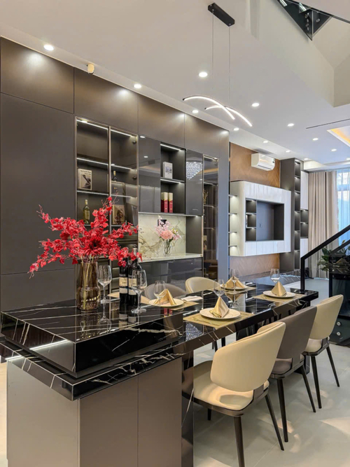 BÁN NHÀ 1 TRỆT 2 LẦU,ĐƯỜNG D14,  KDC HỒNG LOAN,FULL NỘI THẤT CAO CẤP, TP CẦN THƠ 