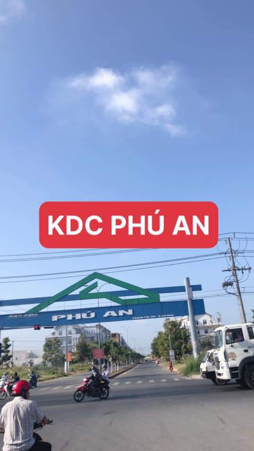  Bán nền đường C6, KDC Phú An 