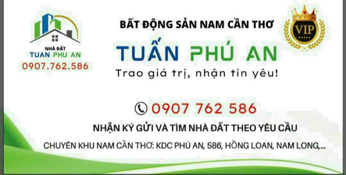 Bán nền B6, KDC Phú An, P.Phú Thứ, Cái Răng, Cần Thơ