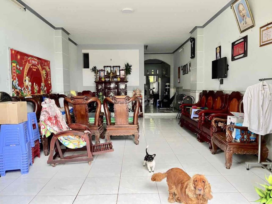  BÁN NHÀ  1TR ,2 LẦU, 5x25 ĐÔNG NAM ,KDC 586 GẦN BV HOÀN MỸ VÀ CHỢ