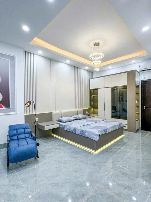 BÁN NHÀ 1 TRỆT 2 LẦU, MỚI 100%, FULL NỘI THẤT CAO CẤP ĐƯỜNG D35, KDC HỒNG LOAN 6A